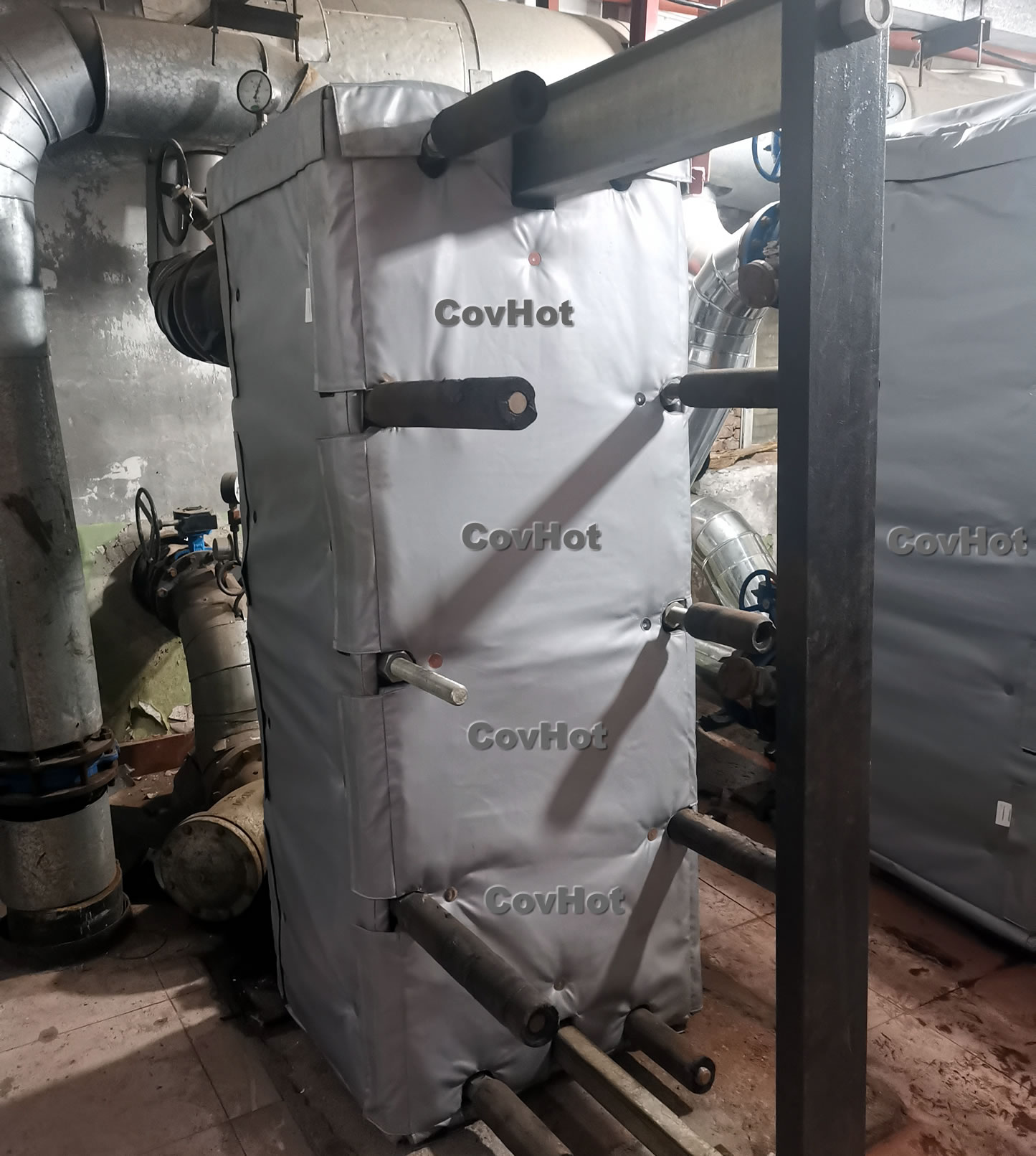 可拆卸板式<a href=http://m.hafoxiaoxue.cn/e/tags/?tagname=%E6%8D%A2%E7%83%AD%E5%99%A8%E4%BF%9D%E6%B8%A9 target=_blank class=infotextkey>換熱器保溫</a>套